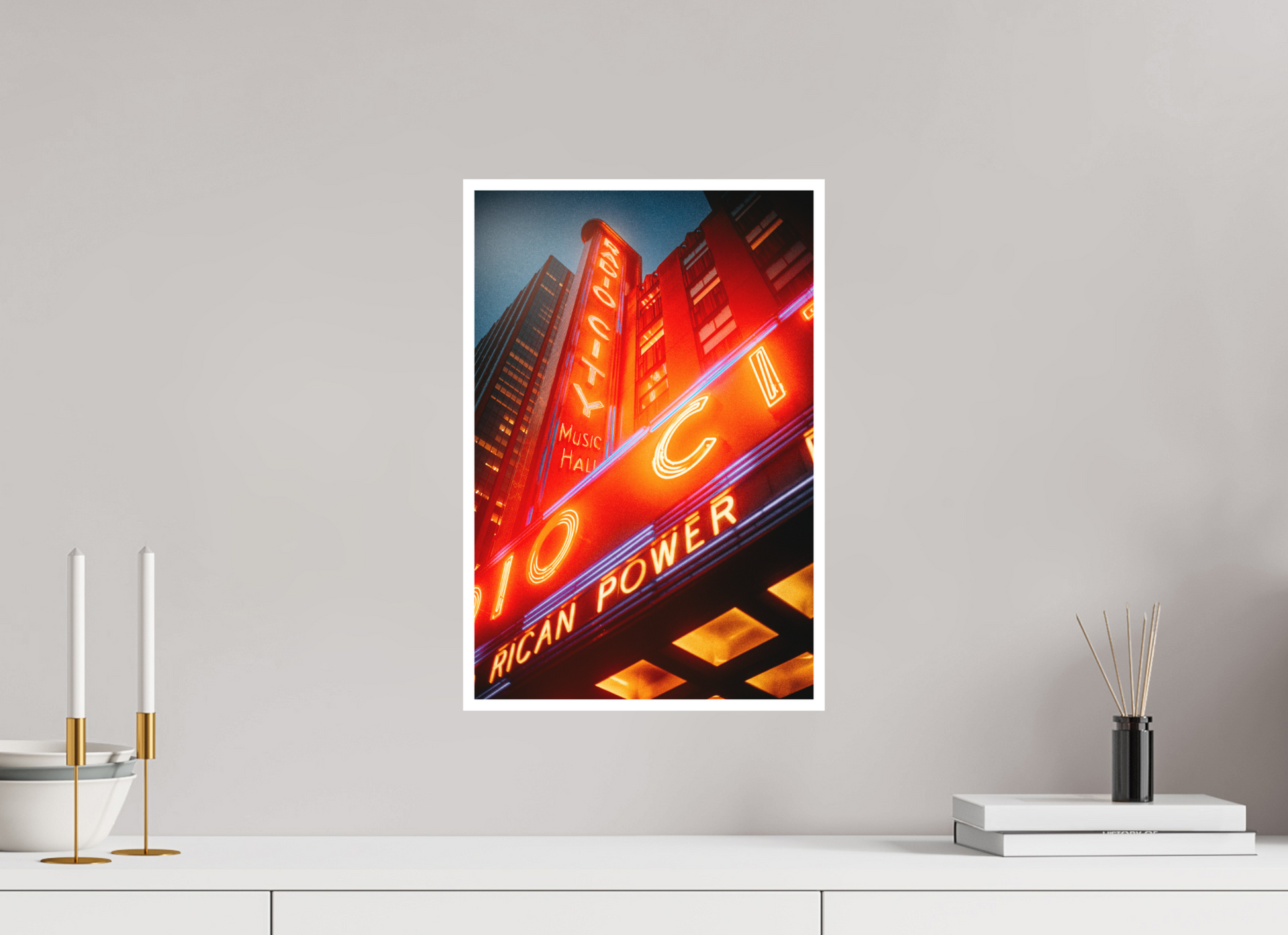 Radio City I – limitierter Kunstdruck von Sascha Höcker, urbanes Motiv auf FineArt-Papier Hahnemühle Photo Rag mit Weißrand