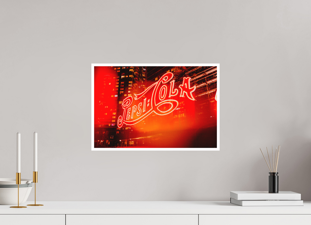 Pepsi Sign II – limitierter Kunstdruck von Sascha Höcker, Pop-Art-Motiv auf FineArt-Papier Hahnemühle Photo Rag