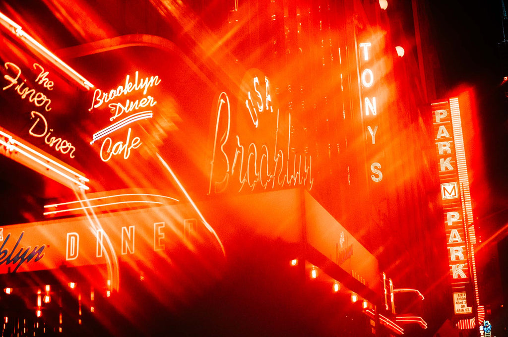 Vorschau auf Diner NYC – limitierter Kunstdruck von Sascha Höcker, Retro-Diner-Motiv auf FineArt-Papier
