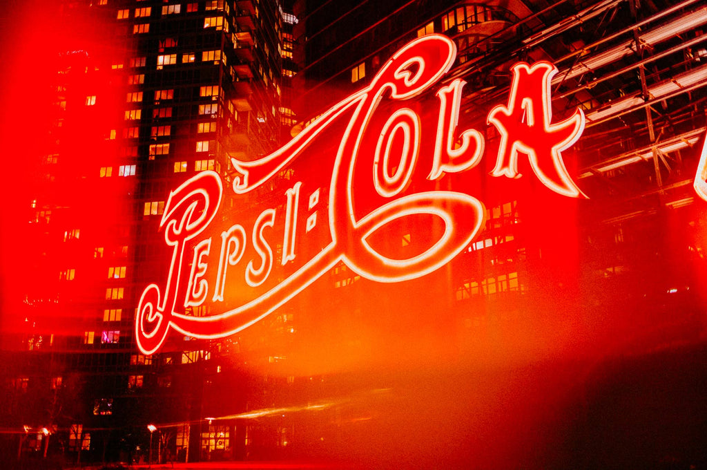 Pepsi Sign II – limitierter Kunstdruck von Sascha Höcker, Pop-Art-Motiv auf FineArt-Papier